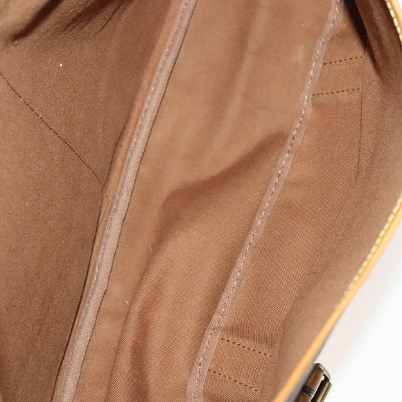 LOUIS VUITTON Monogram Saumur 43 Shoulder Bag M42252 LV Auth am8948