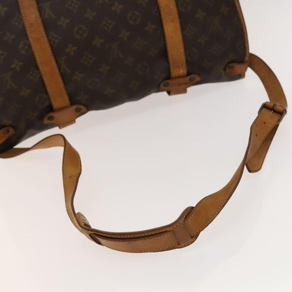LOUIS VUITTON Monogram Saumur 43 Schoudertas M42252 LV Auth am8948