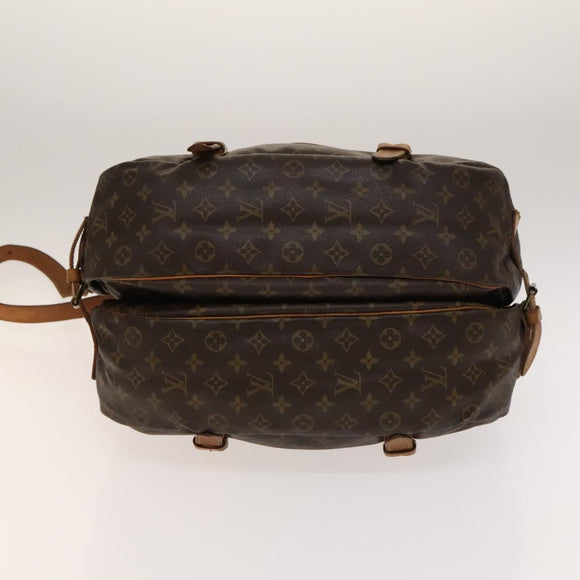 LOUIS VUITTON Monogram Saumur 43 Schoudertas M42252 LV Auth am8948