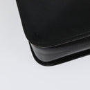 GUCCI Shoulder Bag Leather Black Gold 001 256 0609 Auth am8954-15