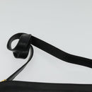 GUCCI Shoulder Bag Leather Black Gold 001 256 0609 Auth am8954-8