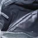 SAINT LAURENT Metropolis Shoulder Bag Leather Silver Auth am8965-18