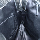 SAINT LAURENT Metropolis Shoulder Bag Leather Silver Auth am8965-20