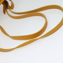 Coach Backpack Leather Yellow Auth am8967-7