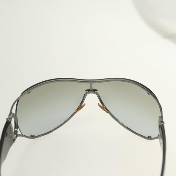 GUCCI Sunglasses Plastic Black Auth am8968