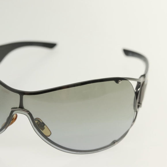 GUCCI Sunglasses Plastic Black Auth am8968
