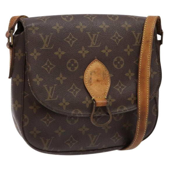 LOUIS VUITTON Monogram Saint Cloud GM Shoulder Bag M51242 LV Auth am8972