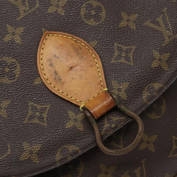 LOUIS VUITTON Monogram Saint Cloud GM Shoulder Bag M51242 LV Auth am8972