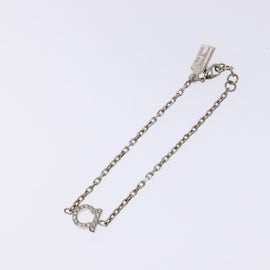 Salvatore Ferragamo Gancini Bracelet metal Silver Auth am8980 - 0