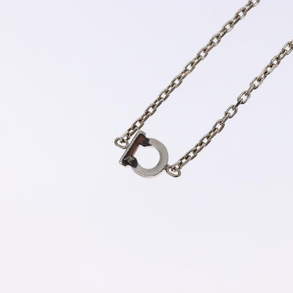 Salvatore Ferragamo Gancini Bracelet metal Silver Auth am8980