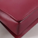 Salvatore Ferragamo Vala Hand Bag Leather 2way Purple Gold Auth am8981V-16