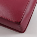 Salvatore Ferragamo Vala Hand Bag Leather 2way Purple Gold Auth am8981V-18