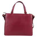 Salvatore Ferragamo Vala Hand Bag Leather 2way Purple Gold Auth am8981V-2