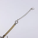 Christian Dior Bracelet Leather Beige Auth am8986-5