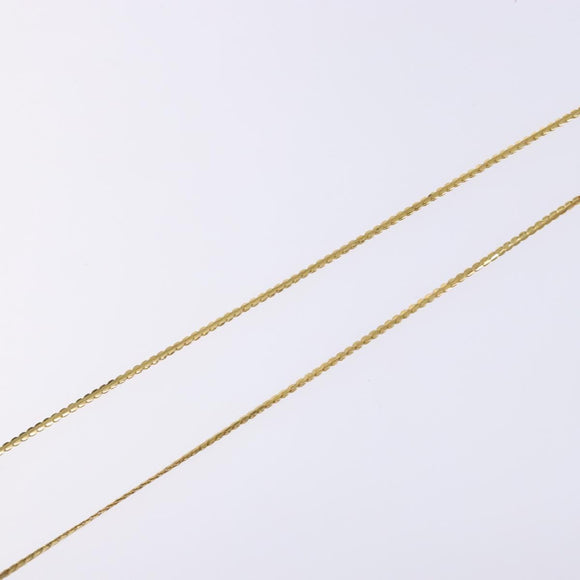 GIVENCHY Necklace Metal Gold Auth am8988