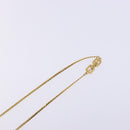 GIVENCHY Necklace Metal Gold Auth am8988-12