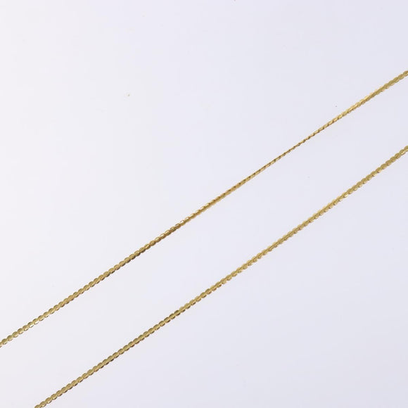 GIVENCHY Necklace Metal Gold Auth am8988