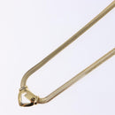GIVENCHY Necklace Metal Gold Auth am8989-4