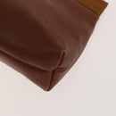 Salvatore Ferragamo Vala Shoulder Bag Leather 2Set Brown Auth am8995-16