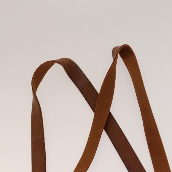 Salvatore Ferragamo Vala Shoulder Bag Leather 2Set Brown Auth am8995