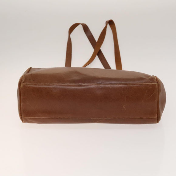 Salvatore Ferragamo Vala Shoulder Bag Leather 2 Set Brown Auth am8995