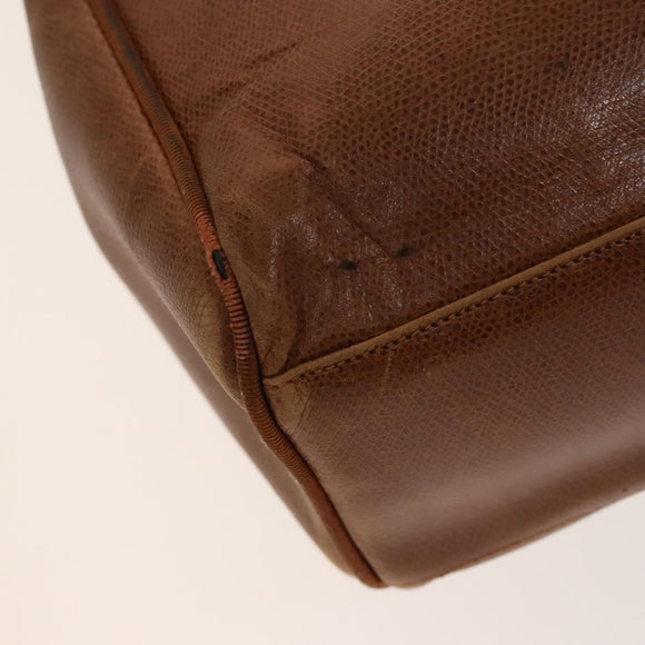 Salvatore Ferragamo Vala Shoulder Bag Leather 2 Set Brown Auth am8995