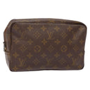 LOUIS VUITTON Monogram Trousse Toilette 23 Clutch Bag M47524 LV Auth am8996-1