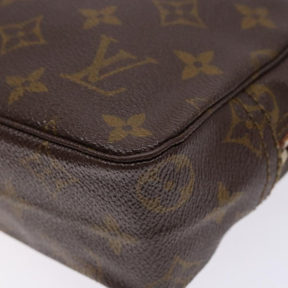 LOUIS VUITTON Monogram Trousse Toilette 23 Clutch Bag M47524 LV Auth am8996