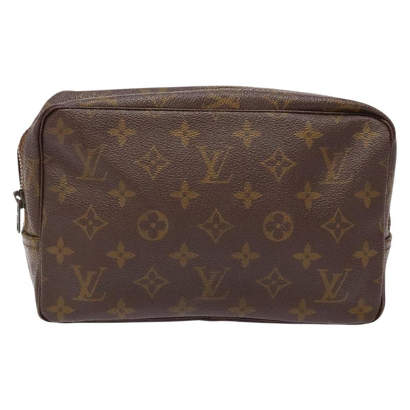 LOUIS VUITTON Monogram Trousse Toilette 23 Clutch Bag M47524 LV Auth am8996