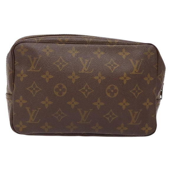 LOUIS VUITTON Monogram Trousse Toilette 23 Clutch Bag M47524 LV Auth am8996