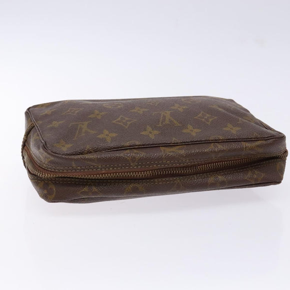LOUIS VUITTON Monogram Trousse Toilette 23 Clutch Bag M47524 LV Auth am8996