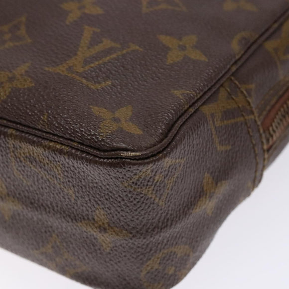 LOUIS VUITTON Monogram Trousse Toilette 23 Clutch Bag M47524 LV Auth am8996