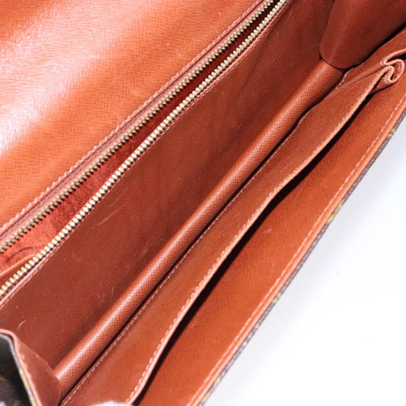 LOUIS VUITTON Monogram Pochette Dam GM Clutch Bag M51810 LV Auth am8998