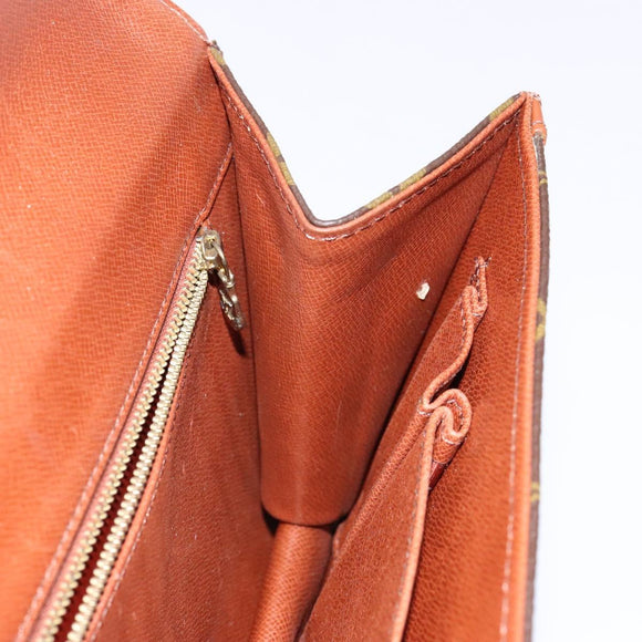 LOUIS VUITTON Monogram Pochette Dam GM Clutch Bag M51810 LV Auth am8998