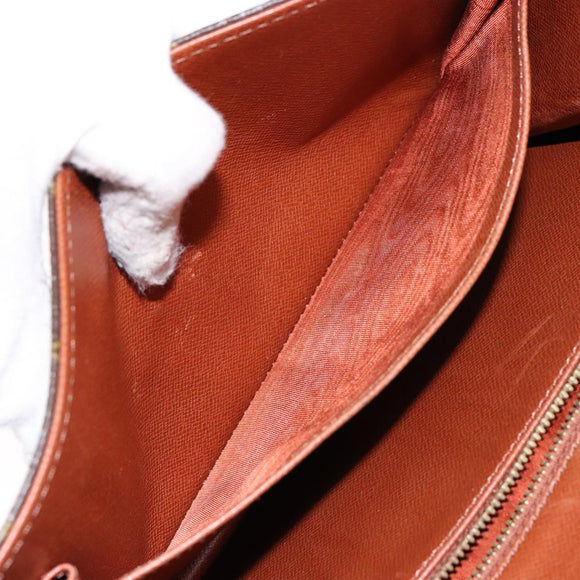 LOUIS VUITTON Monogram Pochette Dam GM Clutch Bag M51810 LV Auth am8998