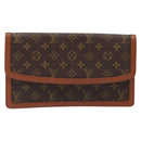 LOUIS VUITTON Monogram Pochette Dam GM Clutch Bag M51810 LV Auth am8998-13
