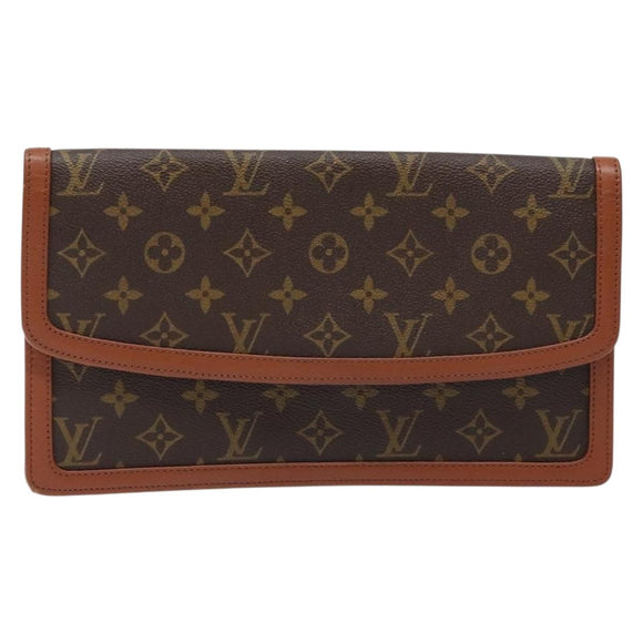 LOUIS VUITTON Monogram Pochette Dam GM Clutch Bag M51810 LV Auth am8998