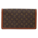 LOUIS VUITTON Monogram Pochette Dam GM Clutch Bag M51810 LV Auth am8998-2