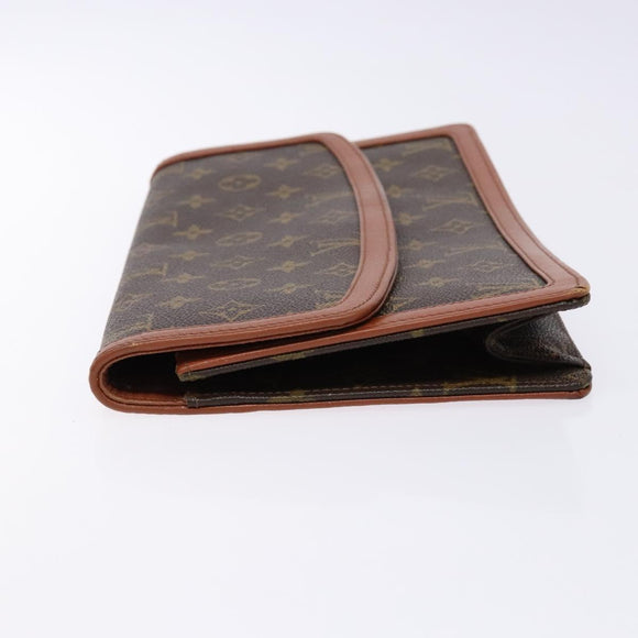 LOUIS VUITTON Monogram Pochette Dam GM Clutch Bag M51810 LV Auth am8998