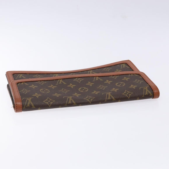 LOUIS VUITTON Monogram Pochette Dam GM Clutch Bag M51810 LV Auth am8998