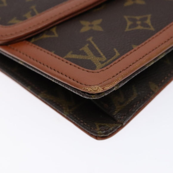 LOUIS VUITTON Monogram Pochette Dam GM Clutch Bag M51810 LV Auth am8998