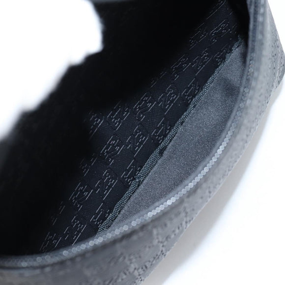 JORDAN Backpack Polyester Black Silver Auth am9000