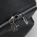JORDAN Backpack Polyester Black Silver Auth am9000-22