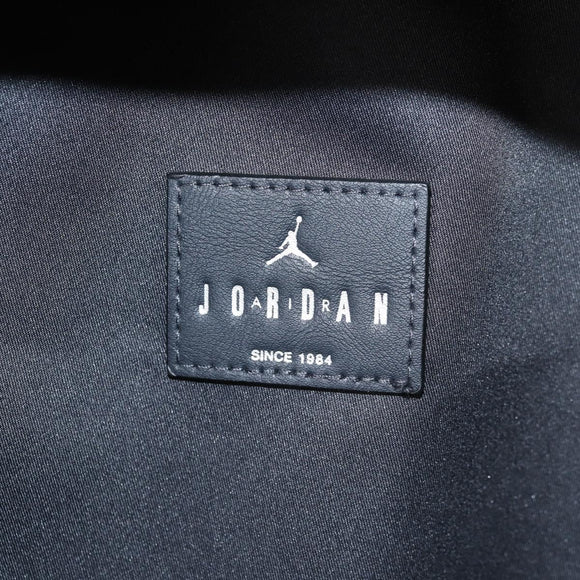 JORDAN Backpack Polyester Black Silver Auth am9000