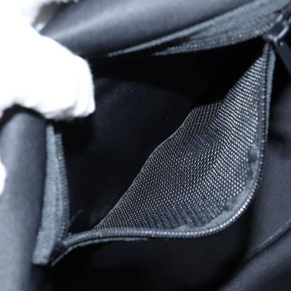 JORDAN Backpack Polyester Black Silver Auth am9000