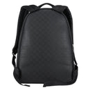 JORDAN Backpack Polyester Black Silver Auth am9000-2