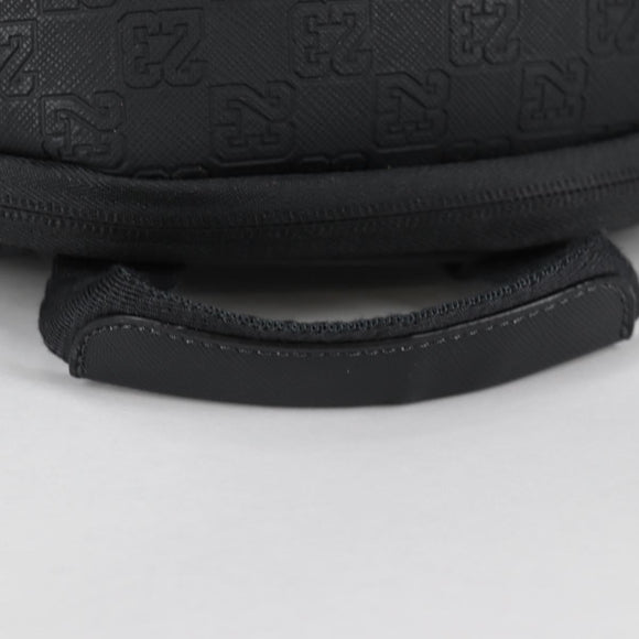 JORDAN Backpack Polyester Black Silver Auth am9000