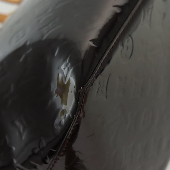 LOUIS VUITTON Monogram Vernis Bellevue GM Tote Bag Amarante M93589 Auth am9002