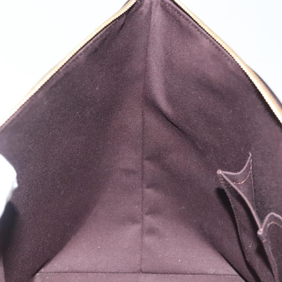 LOUIS VUITTON Monogram Vernis Bellevue GM Tote Bag Amarante M93589 Auth am9002