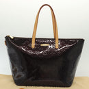 LOUIS VUITTON Monogram Vernis Bellevue GM Tote Bag Amarante M93589 Auth am9002-23